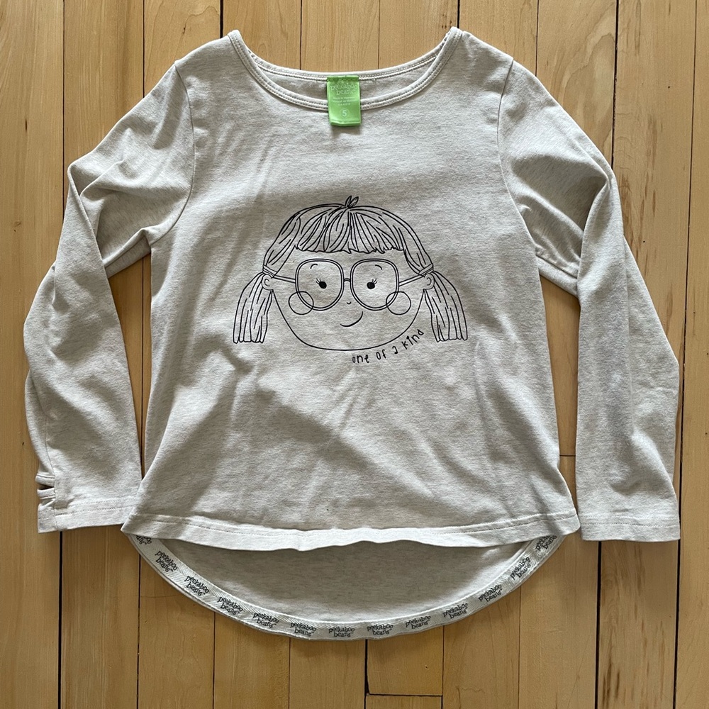 Peekaboo Beans Graphic Long Sleeve Shirt